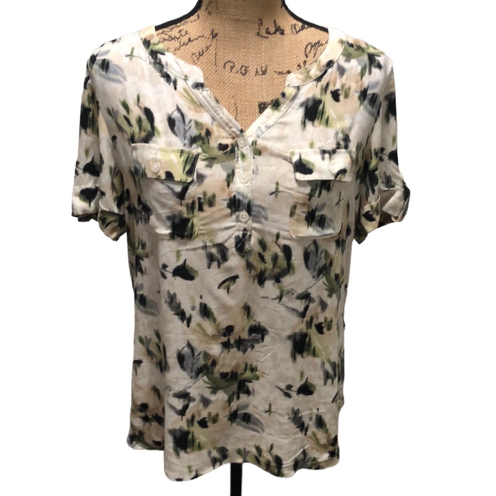 Croft & Barrow Floral Blouse